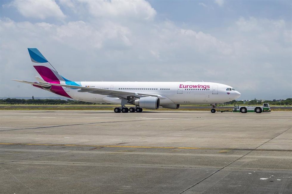 Archivo - Avión de Eurowings A330-200 
