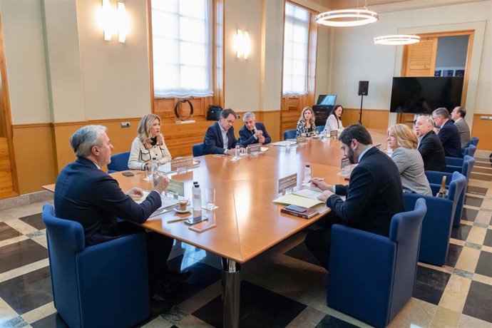 Reunión extraordinaria del Consejo de Gobierno de Aragón.