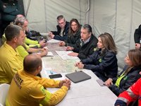 El incendio forestal en Mijas (Málaga) afecta a 250 hectáreas y continúan las labores para su control