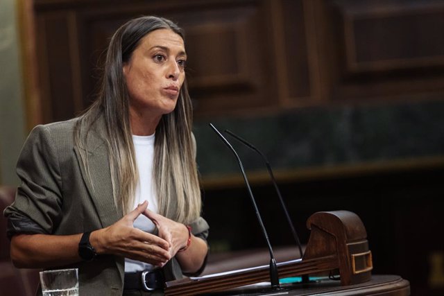 Archivo - La portaveu de Junts al Congrés, Míriam Nogueras