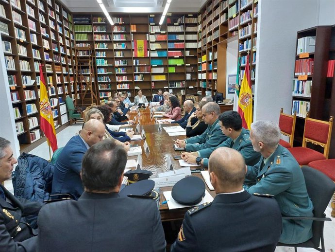 Reunión de la Comisión Territorial dde Violencia Sobre la Mujer que se ha reunido en Cáceres