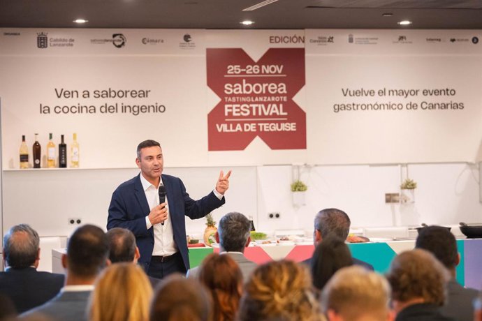 Presentacion Decimo Festival Enogastronómico Saborea Lanzarote.
