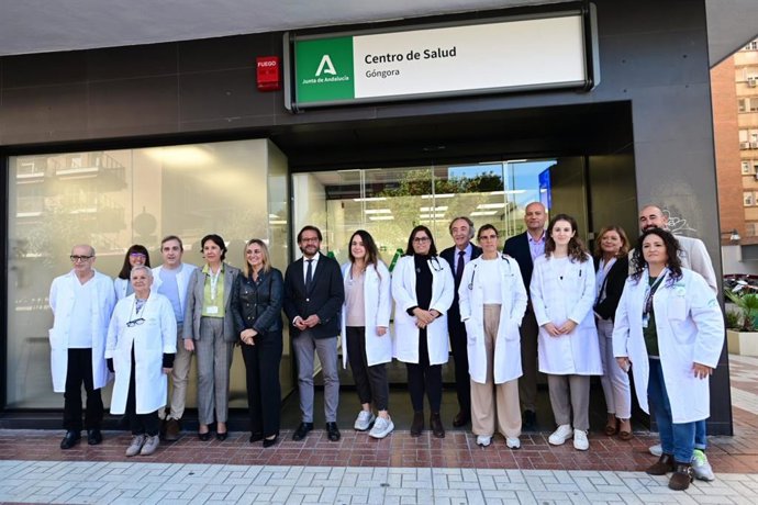 Inauguración de la ampliación del centro de salud Poeta Manuel de Góngora