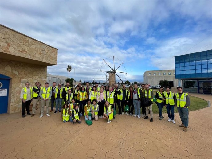 Visita a una depuradora de Palma en el marco del Open House.