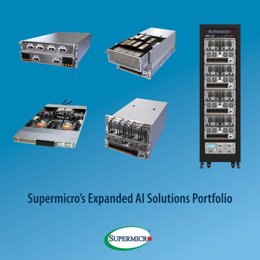 Supermicro 4U 8GPU H200 (PRNewsFoto/Super Micro Computer, Inc.)