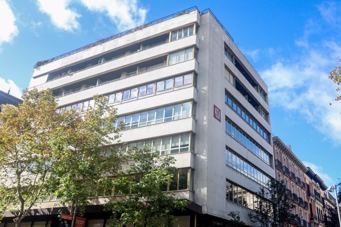 Edificio del Colegio de la Abogacía de Madrid (ICAM), a 5 de noviembre de 2023, en Madrid (España).