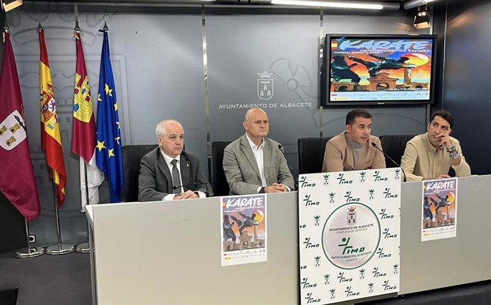 Presentación del Campeonato de España de Karate.