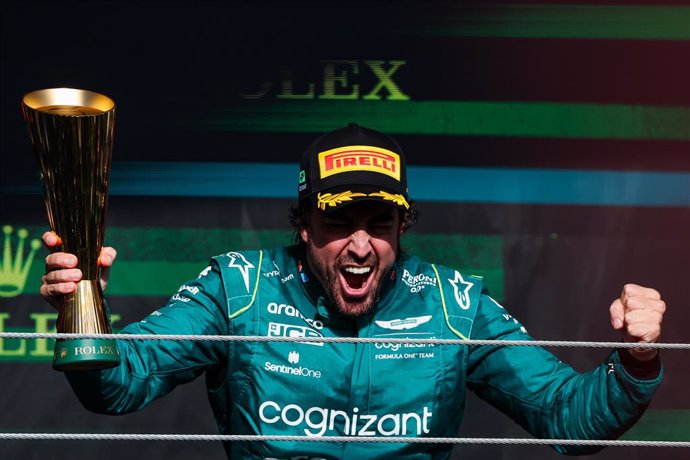 ALONSO Fernando (spa), Aston Martin F1 Team AMR23, portrait during the 2023 Formula 1 Rolex Grande Premio de Sao Paulo, 20th round of the 2023 Formula One World Championship from November 3 to 5, 2023 on the Autodromo José Carlos Pace, in Sao Paulo, Bra