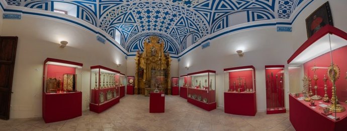 Reabre el Museo de Arte Sacro de Calatayud tras las obras de rehabilitación del claustro de Santa María.