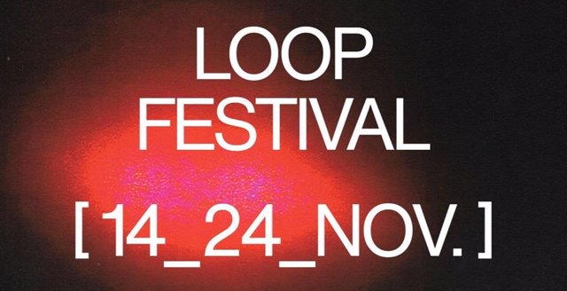 Cartell del festival de videoart Loop 