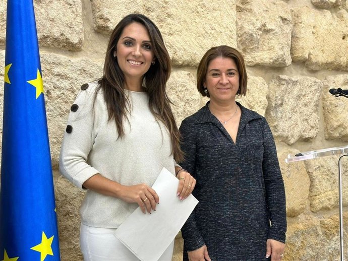 Carmen González e Irene Ruiz.