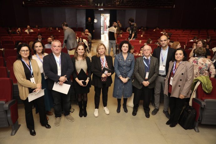 Autoridades en la inauguración del congreso.