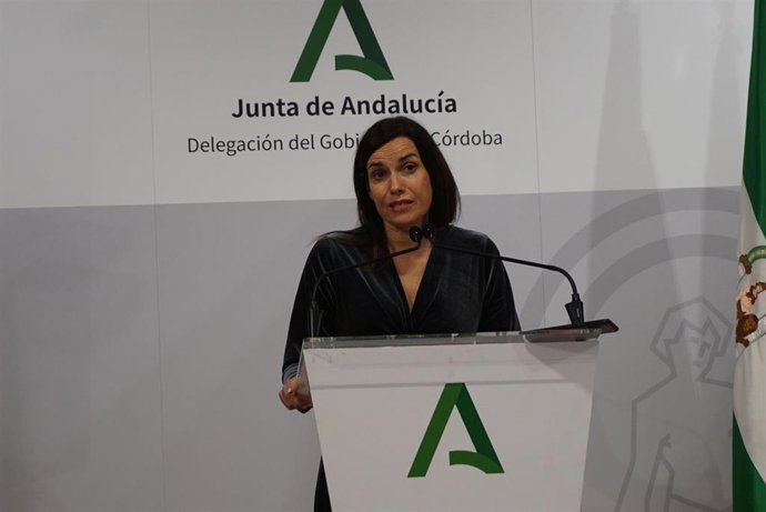 La delegada de Empleo de la Junta en Córdoba, María Dolores Gálvez.