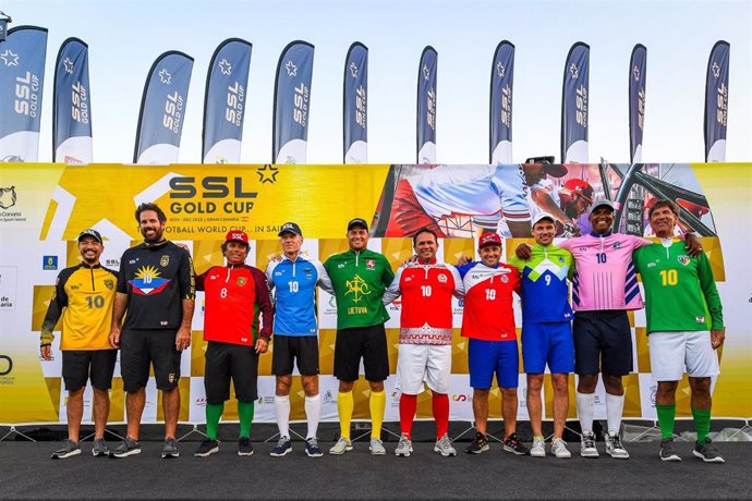 Archivo - Foto de los diez países que pasan a los dieciseisavos de final de la Gran Canaria SSL Gold Cup de vela