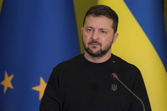 El presidente de Ucrania, Volodimir Zelenski