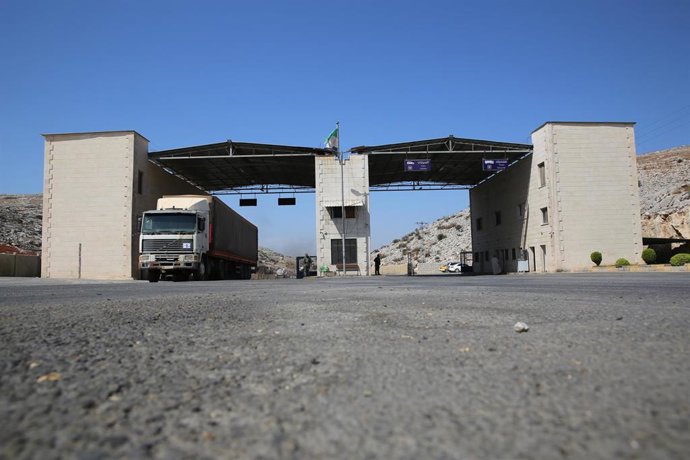 Archivo - Imagen de archivo del cruce de Bab al Salam, que conecta el sur de Turquía con el noroeste de Siria