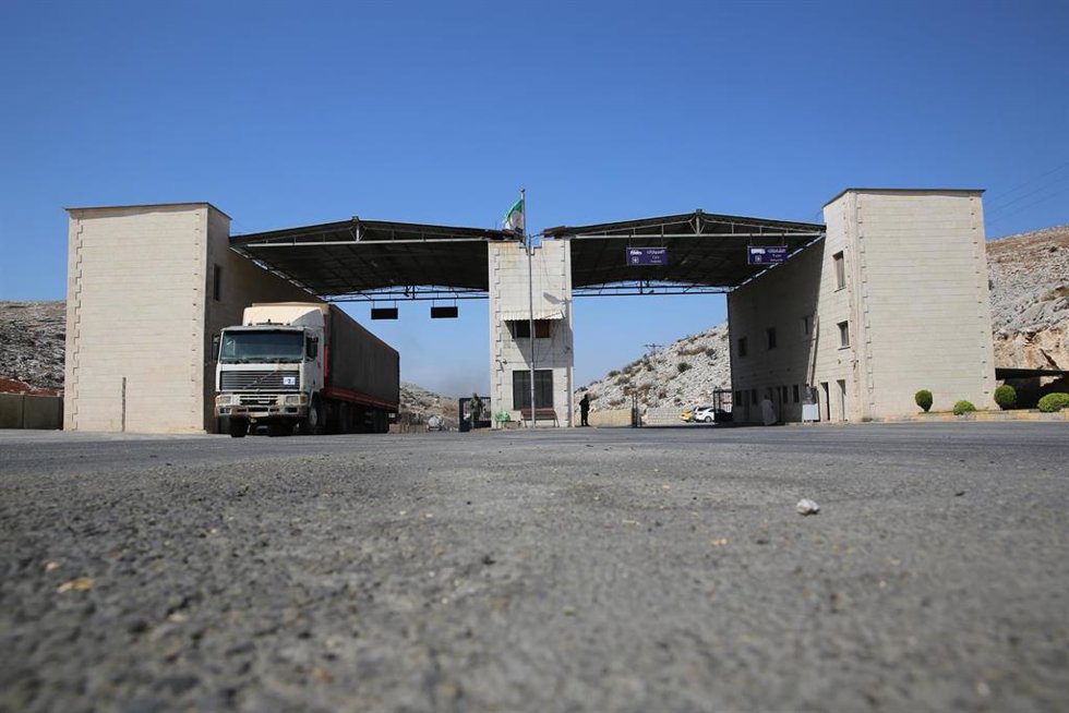 Archivo - Imagen de archivo del cruce de Bab al Salam, que conecta el sur de Turquía con el noroeste de Siria