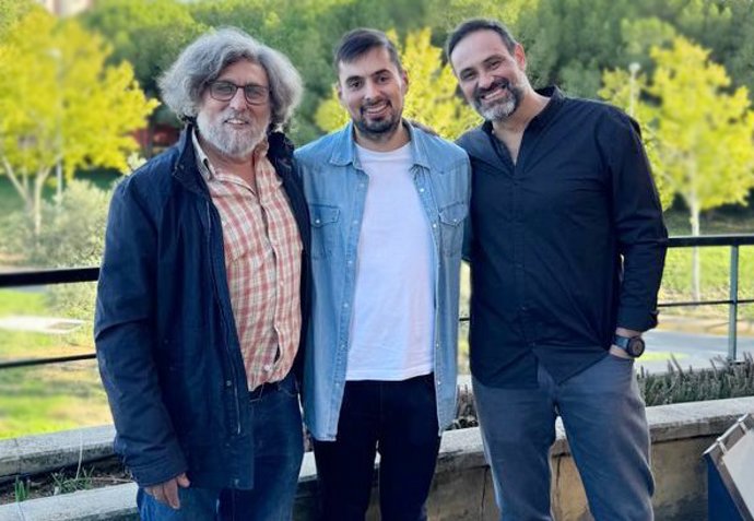 De izquierda a derecha, Juan Jiménez, Sergio Villa-Consuegra y Vctor Álvarez Tallada.