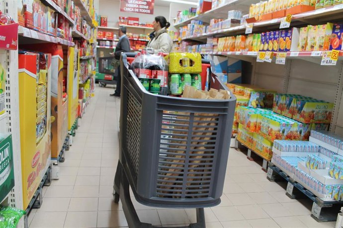 Archivo - USO, ante el dato de la inflación en octubre, pide que la clase política "se centro en los problemas reales de la ciudadanía". 