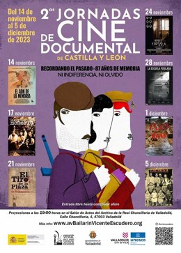 El ADN de la Memoria, de Recuerdo y Dignidad Soria, abre las II Jornadas del Cine Documental en Valladolid.