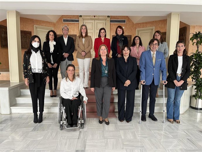 Miembros de la Comisión para las Personas con Discapacidad