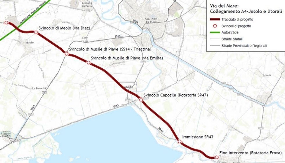 Autopista de Sacyr en Italia
