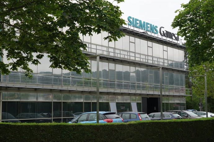 Archivo - Fachada del edificio de Siemens Gamesa en el Parque Tecnológico de Zamudio, a 23 de mayo de 2022, en Zamudio, Vizcaya, Euskadi (España). 