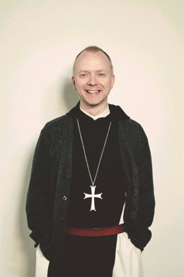 El monje cisterciense y obispo de Trondheim (Noruega), Erik Varden.