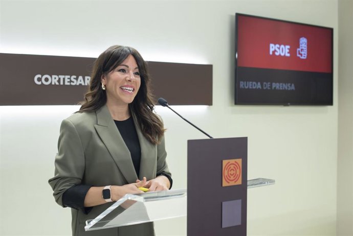 La diputada del PSOE Aragón Beatriz Sánchez.