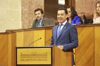 Moreno propone celebrar el Debate de la Comunidad los días 29 y 30 de noviembre en plena polémica por la Ley de Amnistía