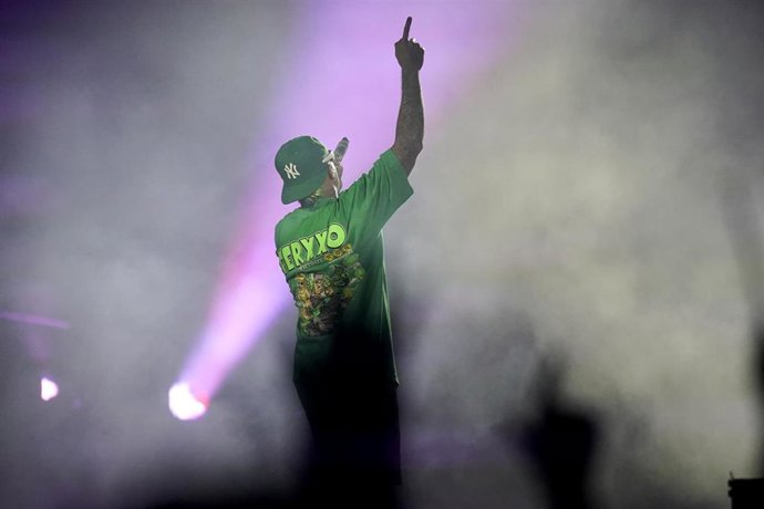 Archivo - Concierto de Feid en el marco de Latin Grammy Sessions Urbano. En Málaga (Andalucía, España), a 13 de octubre de 2022