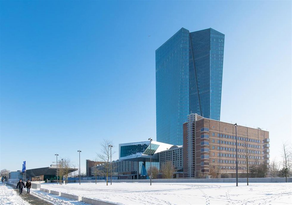 Archivo - Sede del Banco Central Europeo (BCE).