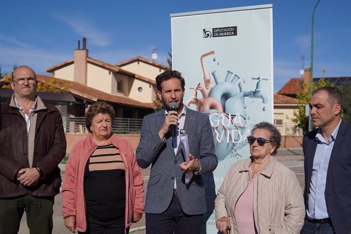 La Diputación Provincial de Huesca (DPH) inicia "Agua de vida", un proyecto para cuidar a las personas solas en el medio rural en función de su consumo de agua.