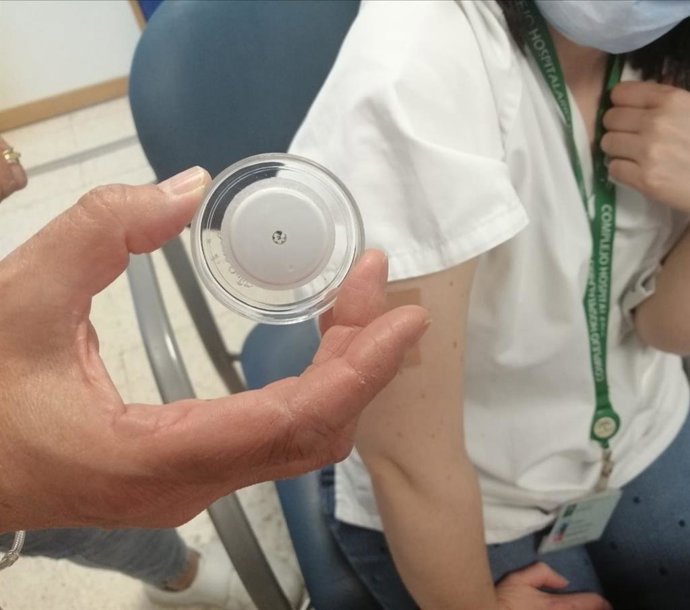 Archivo - Sistema flash de monitorización de glucosa.