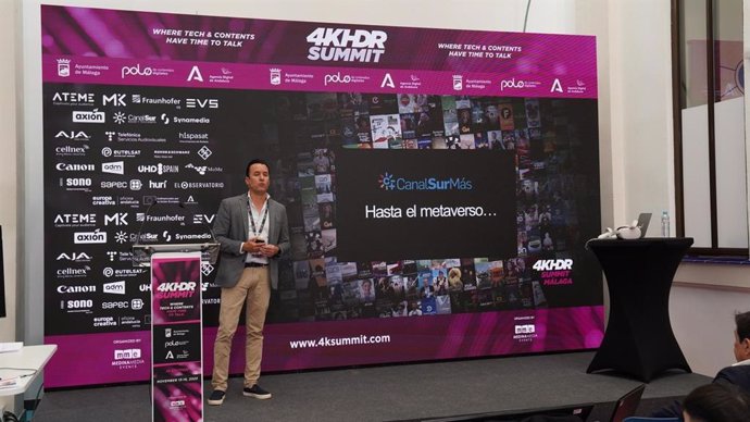 El Metaverso de Canal Sur Más, en las jornadas 4K Summit en Málaga.