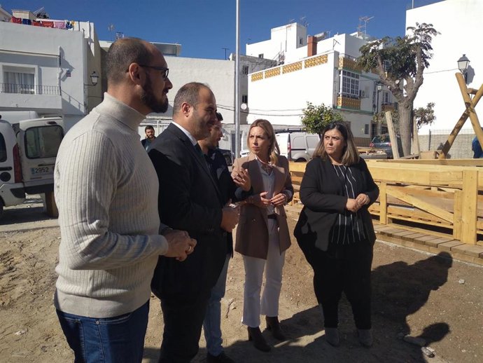 Almudena Martínez en Conil.