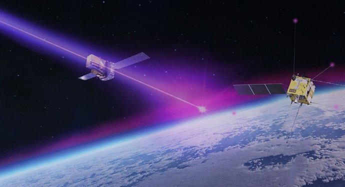 Descarga de rayos gamma sobre la Tierra