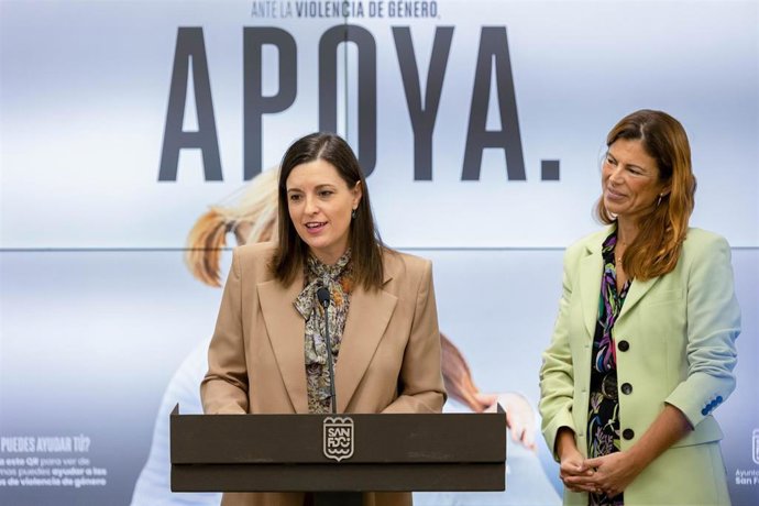 La alcaldesa de San Fernando, Patricia Cavada, y la concejala de Mujer, Igualdad y Lgtbi, Isa Blanco, presentan las actividades en torno al 25-N