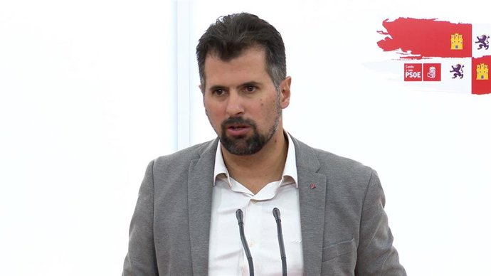 Archivo - El secretario autonómico del PSOE, Luis Tudanca.