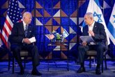 Foto: O.Próximo.- Biden y Netanyahu hablan sobre sus esfuerzos para lograr la liberación de los rehenes capturados por Hamás