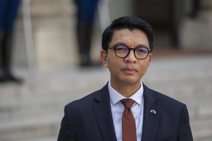Archivo - El presidente de Madagascar, Andry Rajoelina