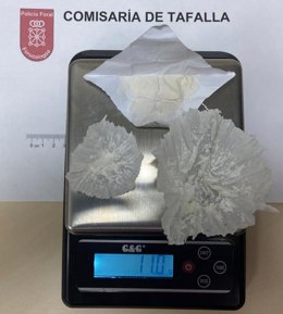 Imagen de sustancias incautadas