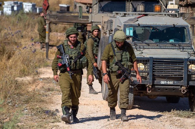 Archivo - Imatge de l'exèrcit d'Israel als alts del Golan