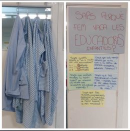 FSIE prepara protestas junto a las trabajadoras de las escuelas infantiles para exigir "un convenio digno"