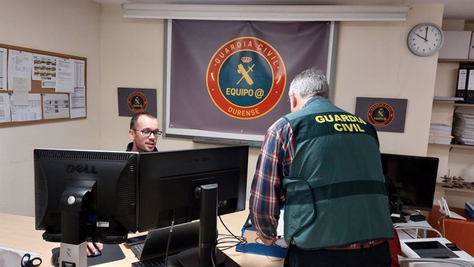 La Guardia Civil toma declaración en calidad de investigado a una persona por un presunto Delito de estafa a una empresa de Xinzo de Limia.