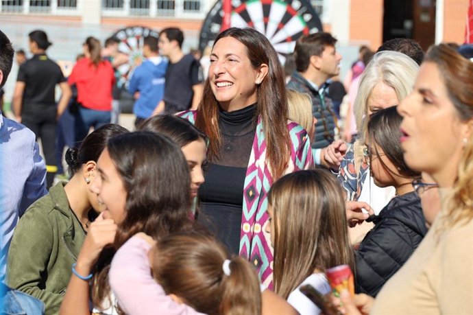 La consejera de Inclusión Social, Juventud, Familias e Igualdad, Loles López, en el Día de la Infancia de 2022.