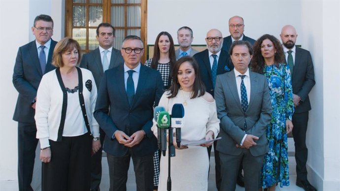 Grupo Parlamentario Vox en la Cámara andaluza