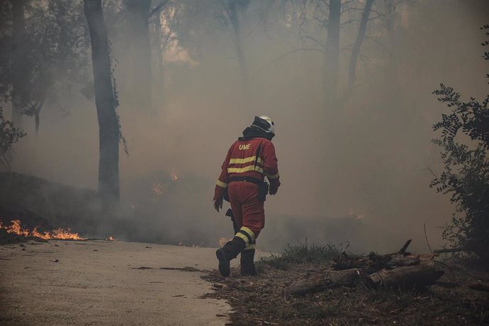 Entorno del incendio de Montitxelvo