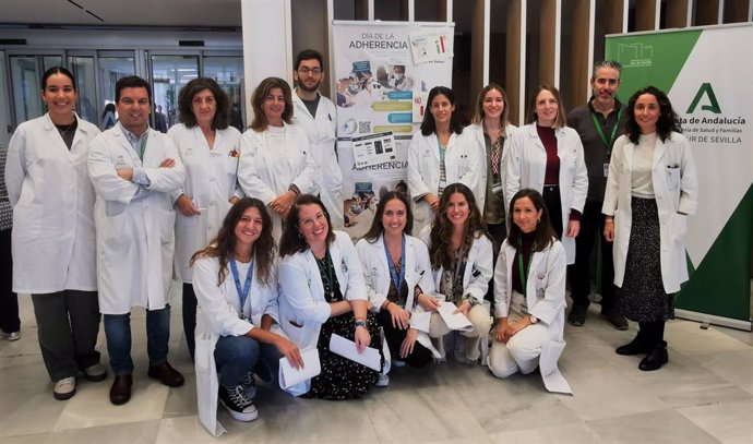 Servicio de Farmacia del Hospital de Valme, en Sevilla.