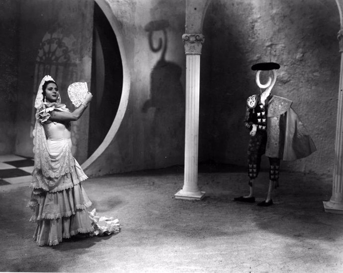 Escena de la película 'Embrujo', filmada por Carlos Serrano de Osma en 1947 y protagonizada por Lola Flores.
